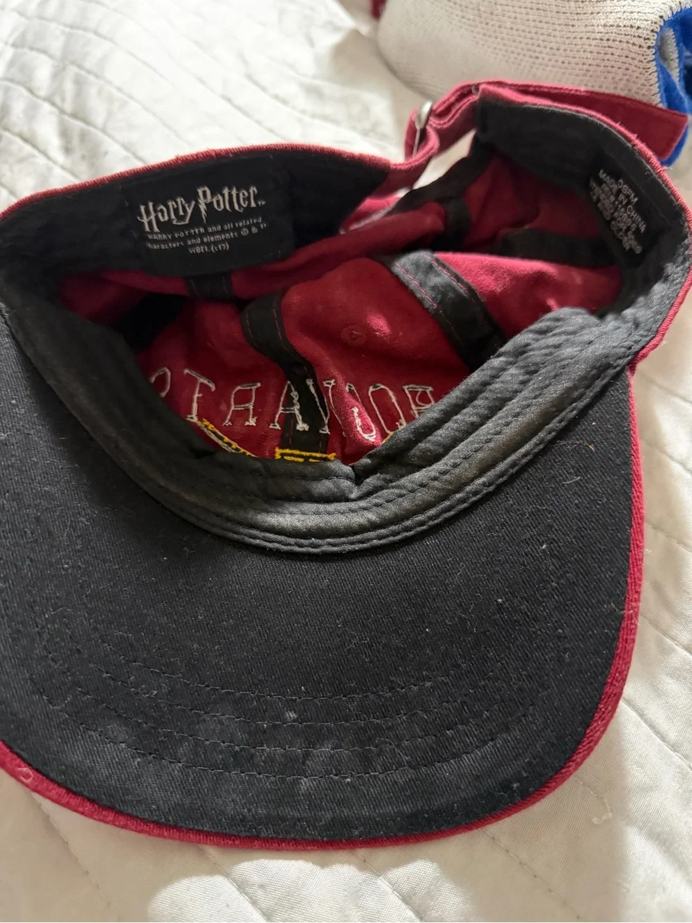 Hogwarts Alumni Burgundy Baseball Cap